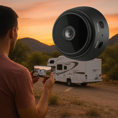Mini Surveillance Camera Wi-Fi Night Vision & Motion Detection