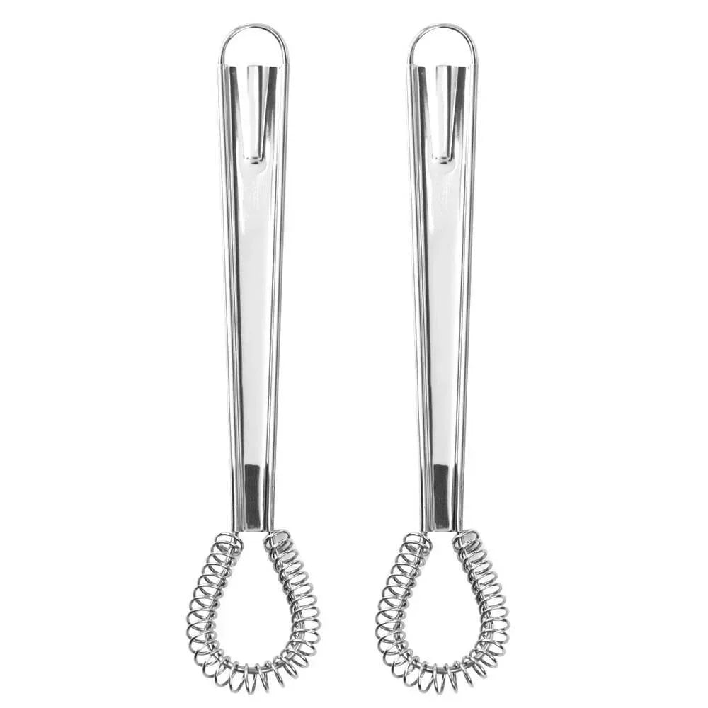 Mini Whisk Stainless Steel Spring-Action