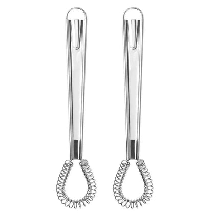 Mini Whisk Stainless Steel Spring-Action