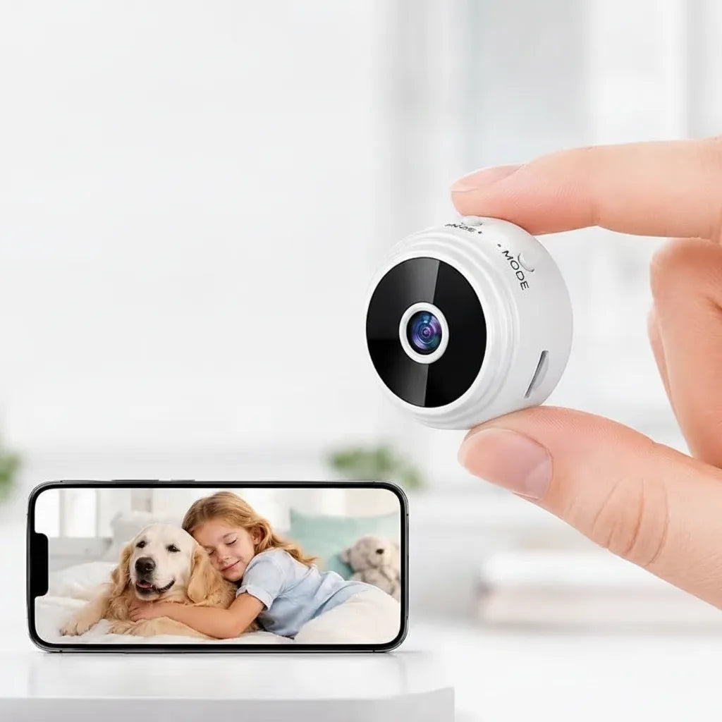 Mini Wireless Surveillance Camera Full HD & Night Vision