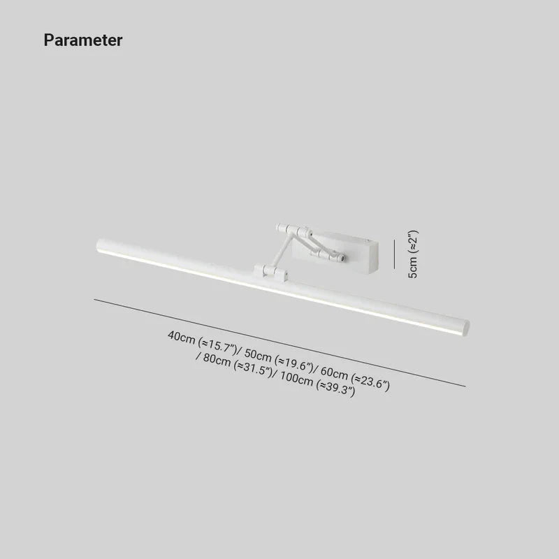 Mirror Wall Light Integrated LED IP44 Splash Protection