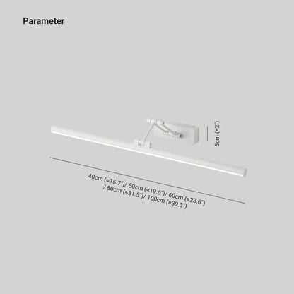 Mirror Wall Light Integrated LED IP44 Splash Protection