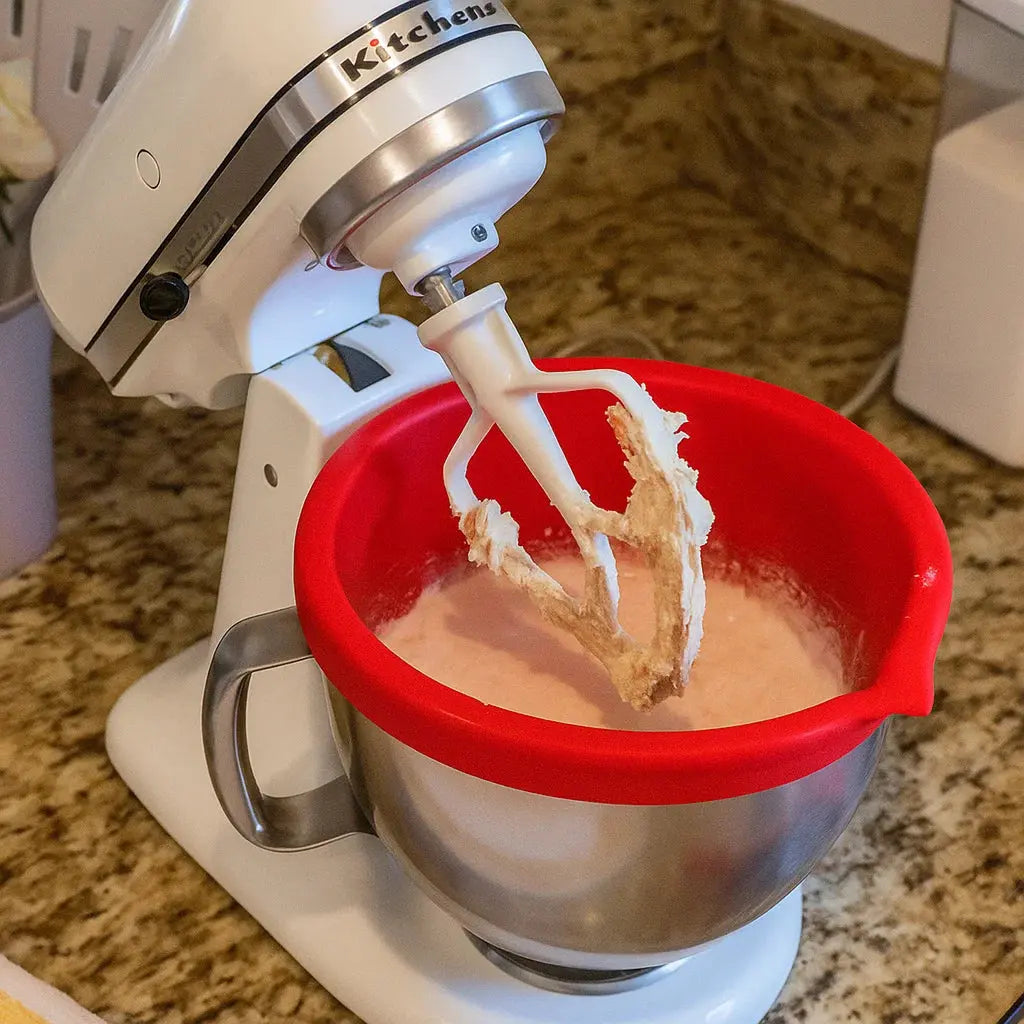 Mixing Bowl Insert Silicone Lid Included Dishwasher-Safe