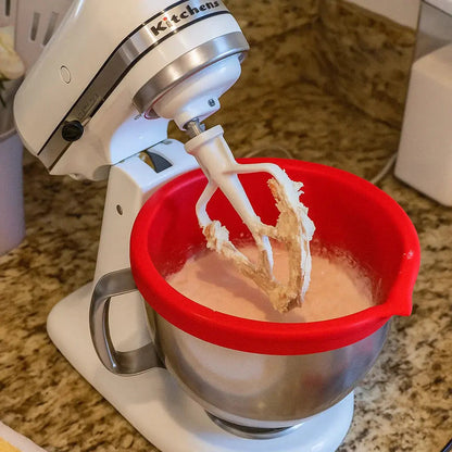 Mixing Bowl Insert Silicone Lid Included Dishwasher-Safe