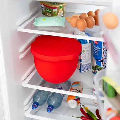 Mixing Bowl Insert Silicone Lid Included Dishwasher-Safe