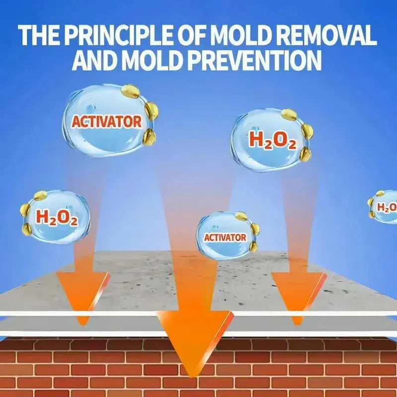 Mold Remover Spray Formaldehyde-Free Multi-Surface