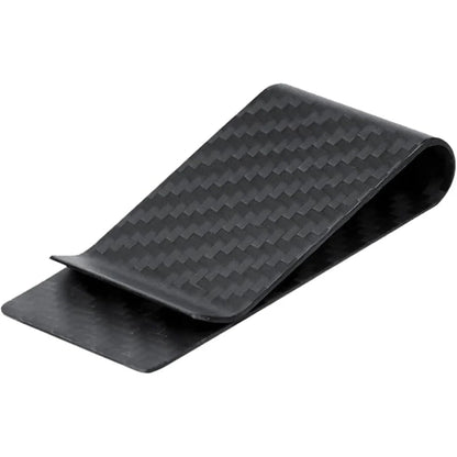 Money Clip Slim Brushed Stainless Steel Set of 2