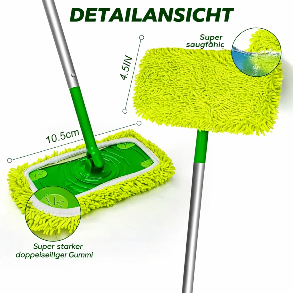 Mop Covers Microfiber Reusable & Machine-Washable