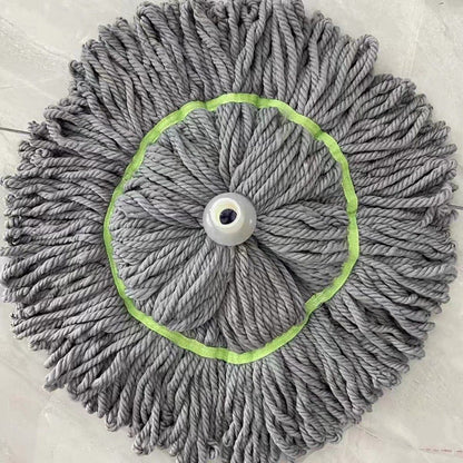 Mop Head Self-Wringing Ultra-Fine Microfiber 360 Degree Rotating Base