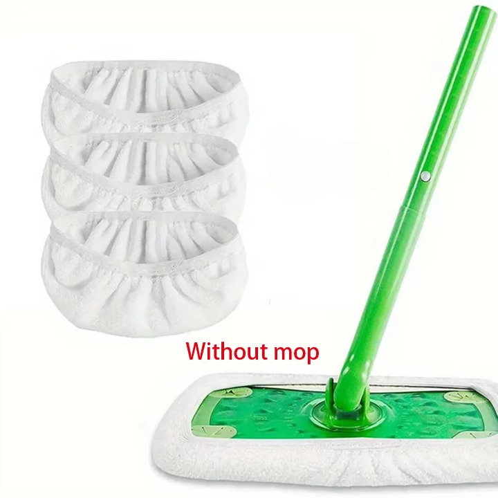 Mop Pads Dense Microfiber High Absorption Set of 6
