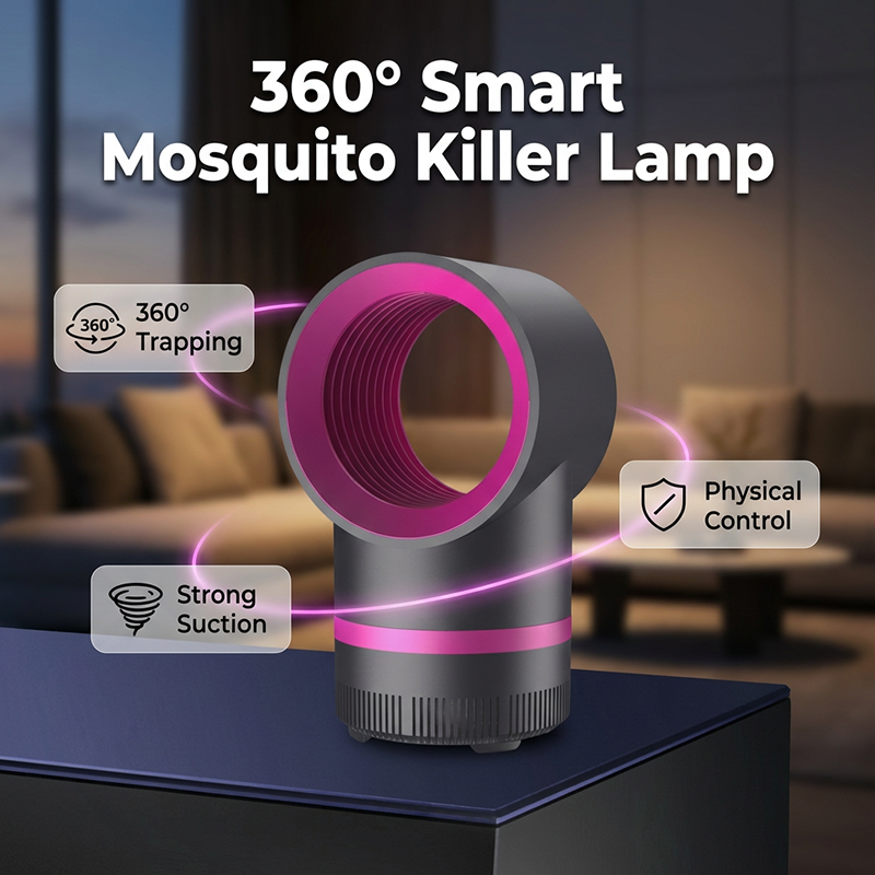 Mosquito Killer Lamp USB Powered 360 Degree Suction