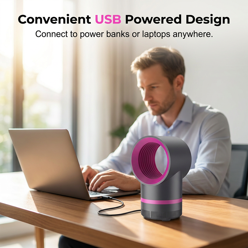 Mosquito Killer Lamp USB Powered 360 Degree Suction