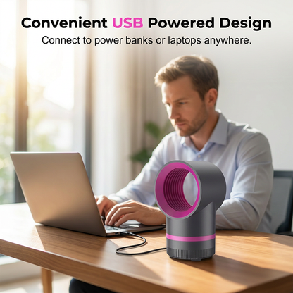 Mosquito Killer Lamp USB Powered 360 Degree Suction