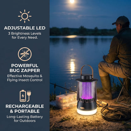 Mosquito Lamp USB Rechargeable Quiet 1500mAh