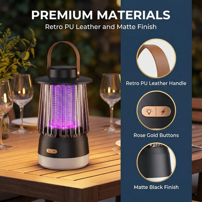Mosquito Lamp USB Rechargeable Quiet 1500mAh