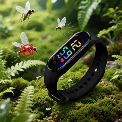 Mosquito Repellent Wristband Adjustable Soft Silicone