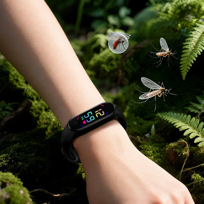 Mosquito Repellent Wristband Adjustable Soft Silicone