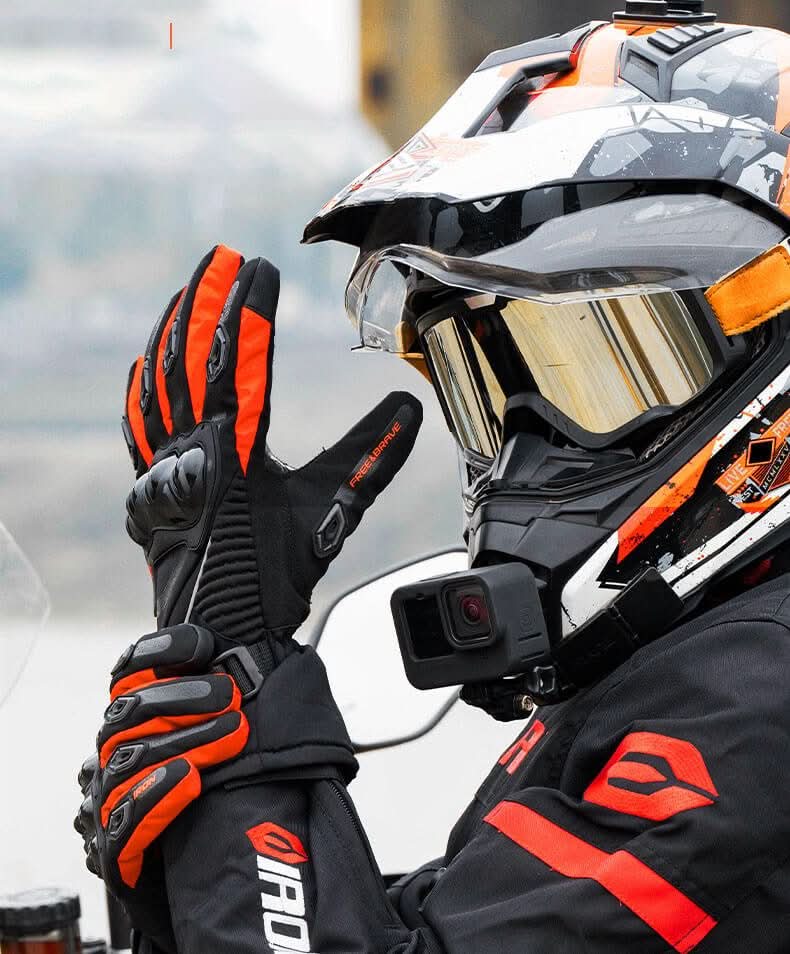 Motorcycle Gloves Waterproof Insulated Non-Slip Grip