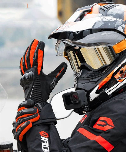Motorcycle Gloves Waterproof Insulated Non-Slip Grip