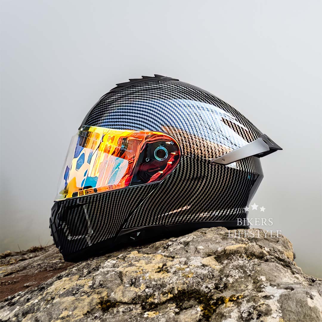 Motorcycle Helmet Modular Dual Lens Anti-Fog DOT ECE Certified