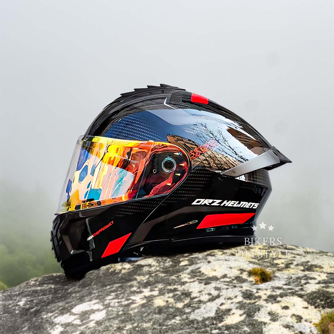 Motorcycle Helmet Modular Dual Lens Anti-Fog DOT ECE Certified