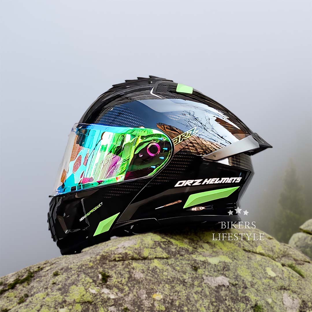 Motorcycle Helmet Modular Dual Lens Anti-Fog DOT ECE Certified