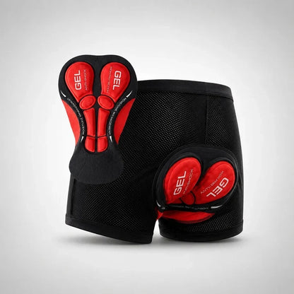 Motorcycle Riding Shorts Multi-Layer Gel Padding Breathable Low-Profile