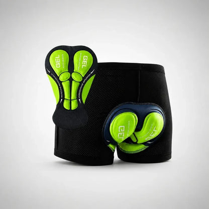 Motorcycle Riding Shorts Multi-Layer Gel Padding Breathable Low-Profile
