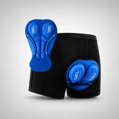 Motorcycle Riding Shorts Multi-Layer Gel Padding Breathable Low-Profile