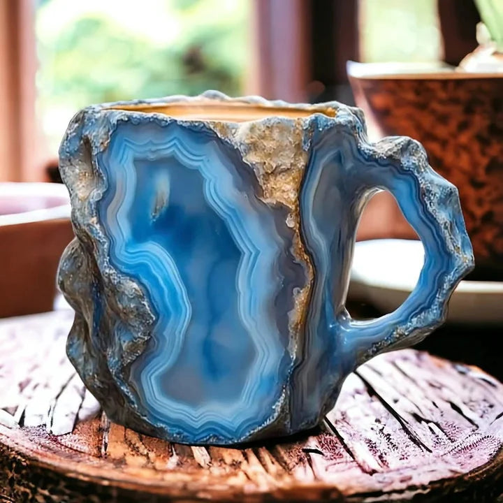 Mug Mineral Crystal Insulated Dishwasher-Safe