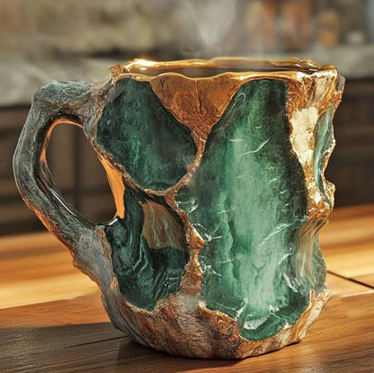 Mug Mineral Crystal Insulated Dishwasher-Safe