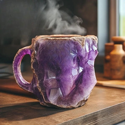 Mug Mineral Crystal Insulated Dishwasher-Safe