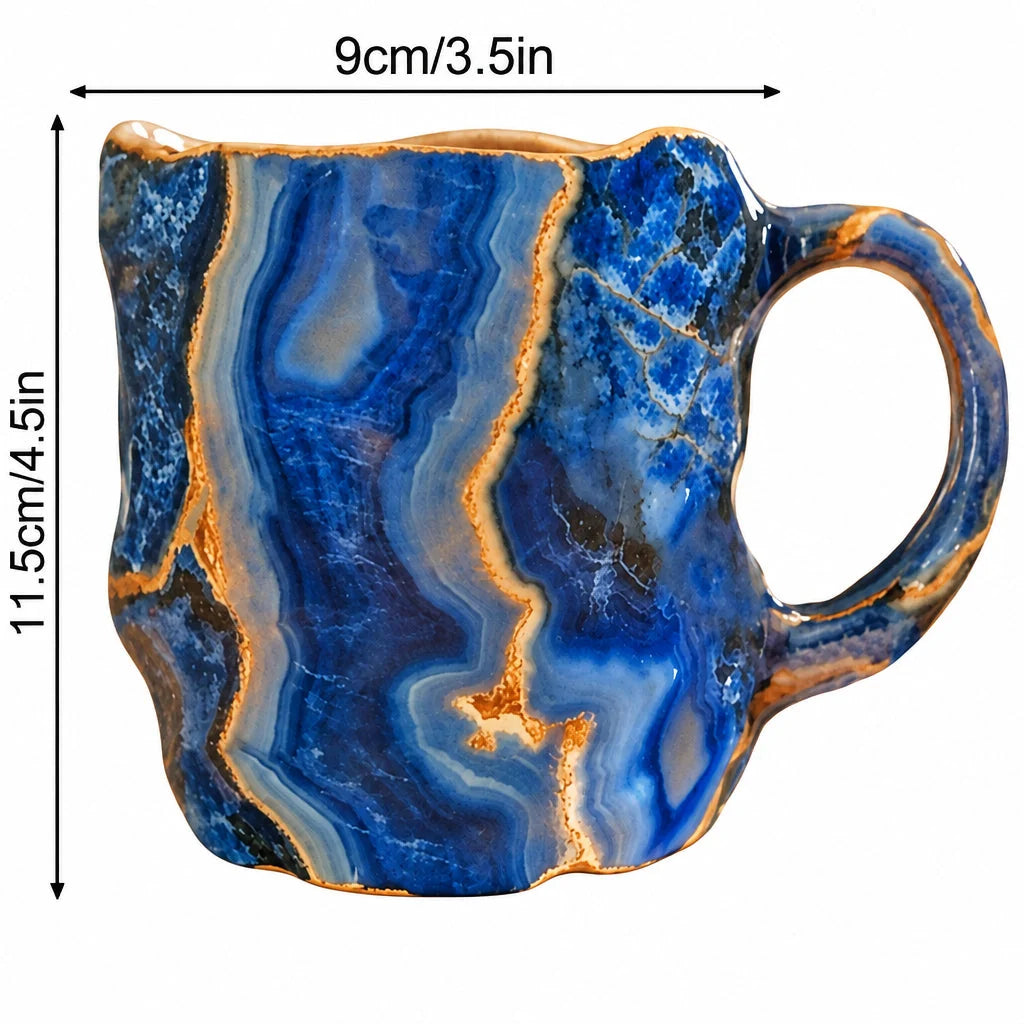 Mug Mineral Crystal Insulated Dishwasher-Safe