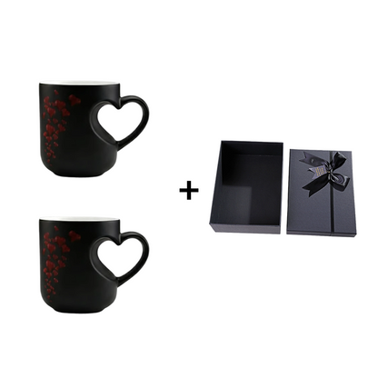 Mug Thermoactive Heart Design Microwave & Dishwasher Safe