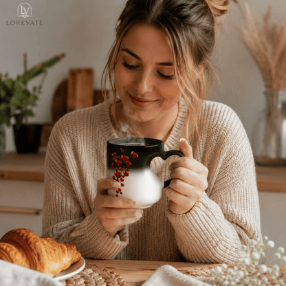 Mug Thermoactive Heart Design Microwave & Dishwasher Safe