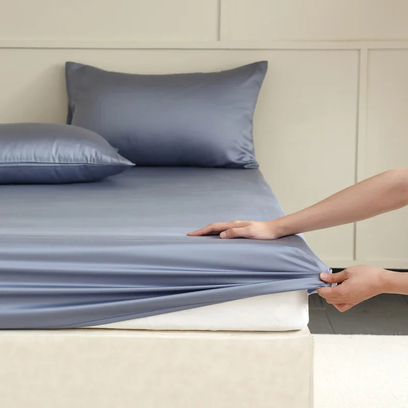 Mulberry Silk Bed Sheet Set - Luxury Bedding, Breathable and Hypoallergenic