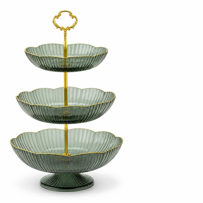 Multi-Tier Open-Frame Countertop Fruit Bowl Organizer