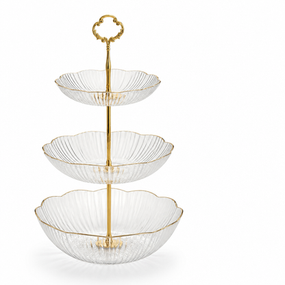 Multi-Tier Open-Frame Countertop Fruit Bowl Organizer
