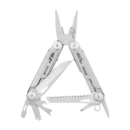 Multitool 12-In-1 Stainless Steel Locking Mechanism