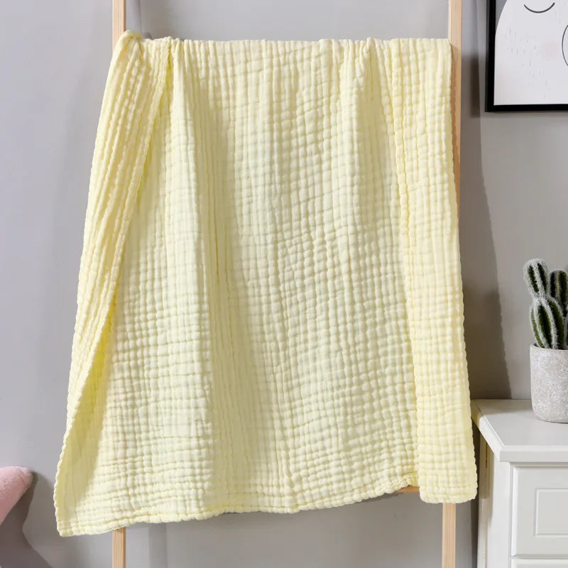 Muslin Throw Blanket Six-Layer Breathable Cotton