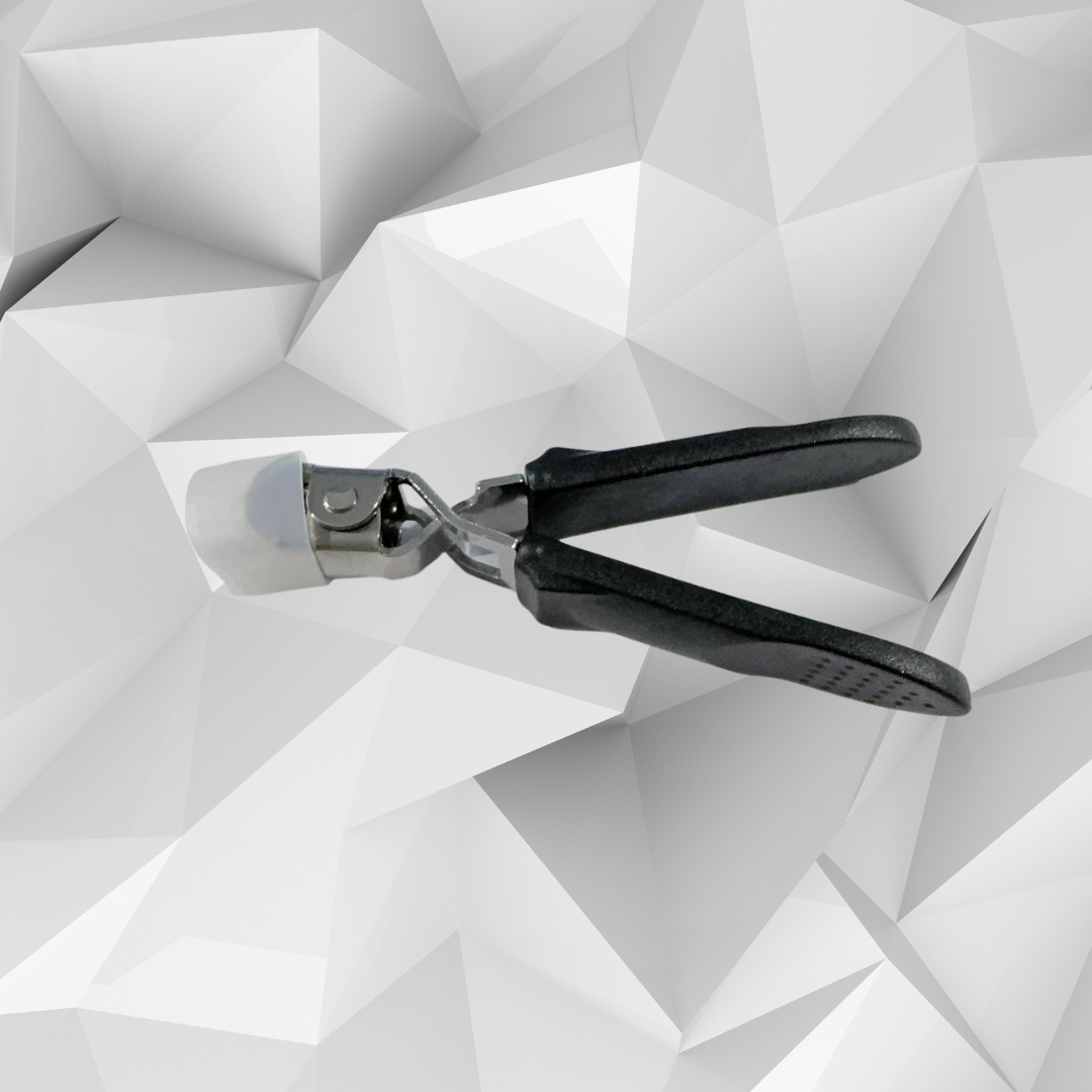 Nail Clipper Angled Precision Blade & Collection Tray