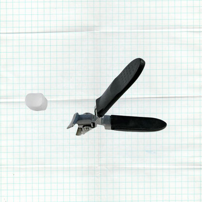 Nail Clipper Angled Precision Blade & Collection Tray