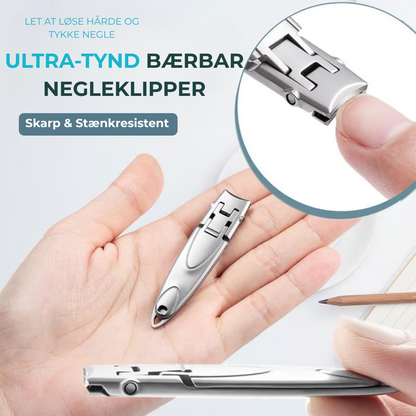 Nail Clipper Ultra-Thin Foldable Medical Stainless Steel Keychain