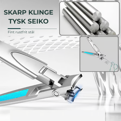 Nail Clipper Ultra-Thin Foldable Medical Stainless Steel Keychain