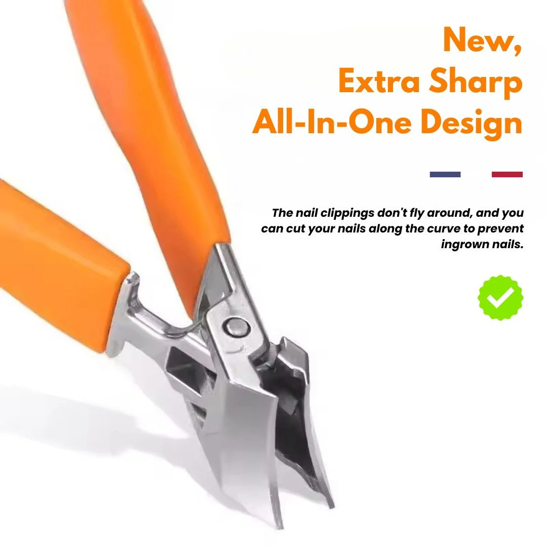 Nail Clipper Wide Jaw With Removable Catcher