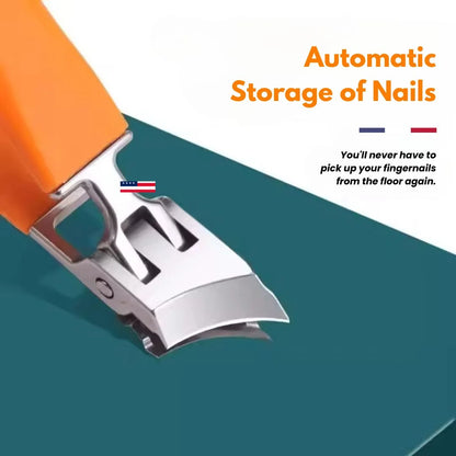 Nail Clipper Wide Jaw With Removable Catcher
