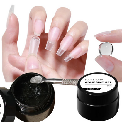 Nail Glue Gel Strong Hold Drip-Free LED & UV Cure