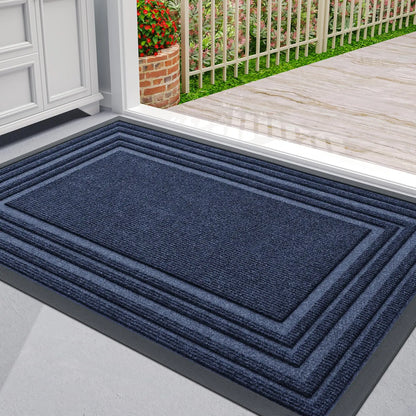 Natural Rubber Non-Slip Door Mat for Both Indoor and Outdoor Use