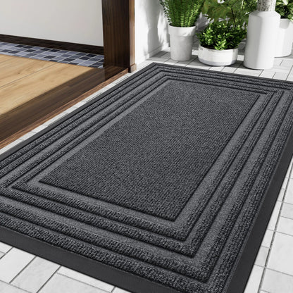 Natural Rubber Non-Slip Door Mat for Both Indoor and Outdoor Use