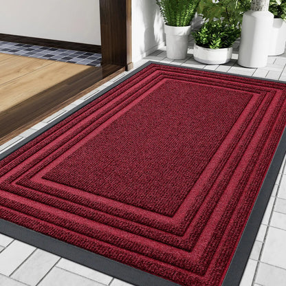 Natural Rubber Non-Slip Door Mat for Both Indoor and Outdoor Use